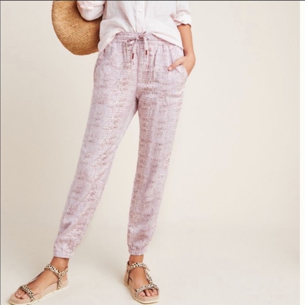 ANTHROPOLOGIE Orana Printed Joggers